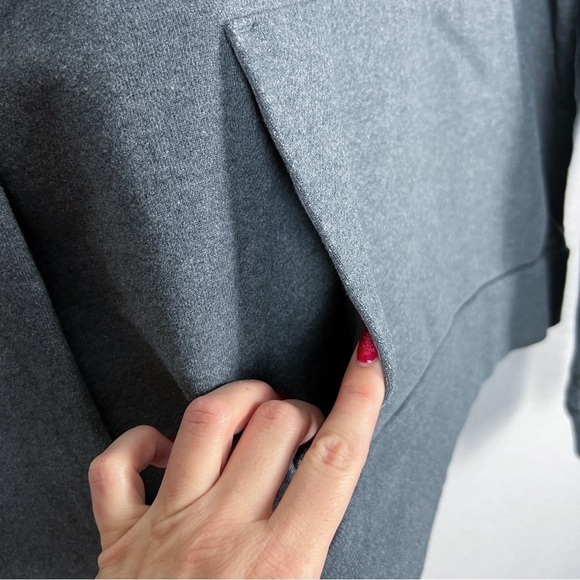 Everlane NWT The Track Hoodie, Dark Heather Grey M - Casual, Classic, Unisex - Picture 5 of 11